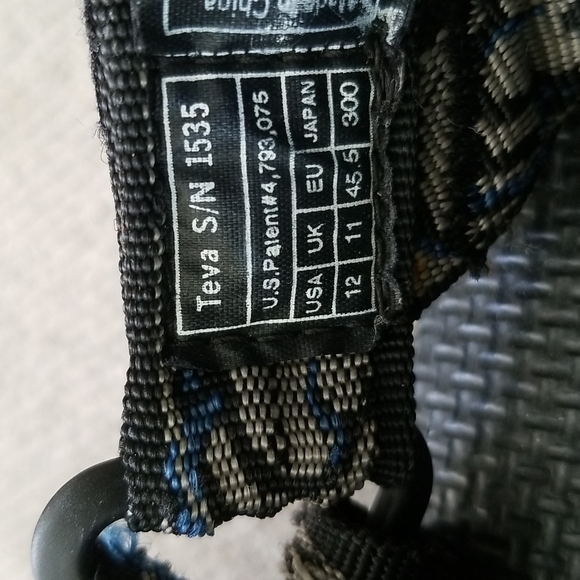 Teva Men's Storm Hiking Trail Sport Teva Sandals, Water Shoes, Boat Shoes - Picture 6 of 6